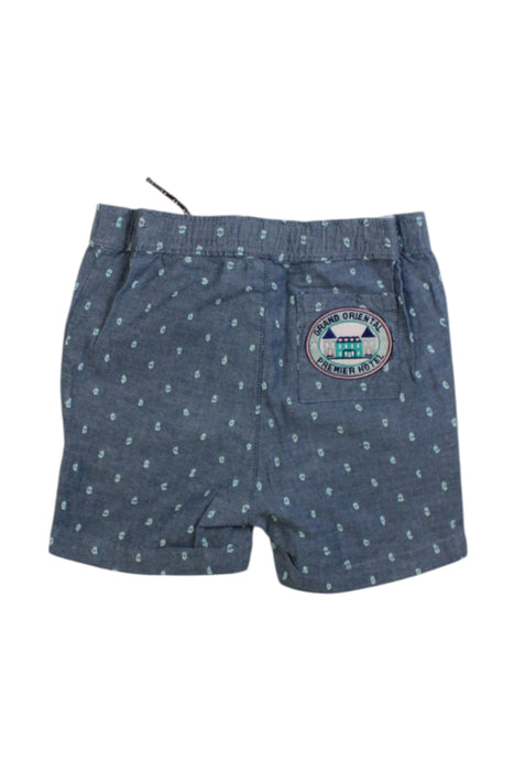 A Grey Shorts from Velveteen in size 12-18M for boy. (Back View)