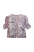 A Metallic Long Sleeve Tops from Velveteen in size 6T for girl. (Back View)