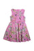A Multicolour Sleeveless Dresses from Baker by Ted Baker in size 6T for girl. (Front View)