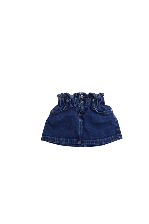 A Blue Short Skirts from Seed in size 5T for girl. (Front View)