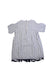 A White Short Sleeve Dresses from Seed in size 5T for girl. (Back View)
