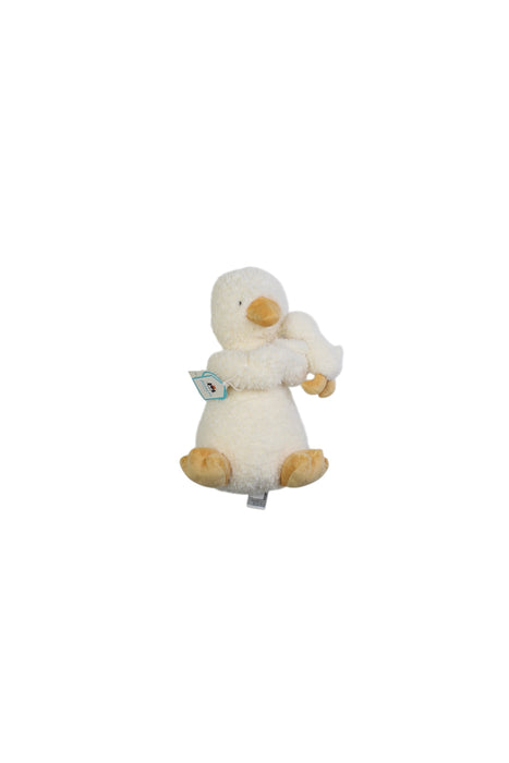 A White Soft Toys from Jellycat in size O/S for neutral. (Front View)