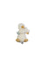 A White Soft Toys from Jellycat in size O/S for neutral. (Front View)