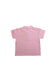 A Pink Short Sleeve Polos from Adidas in size 5T for girl. (Back View)