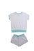 A Multicolour Shorts Sets from Juicy Couture in size 5T for girl. (Back View)
