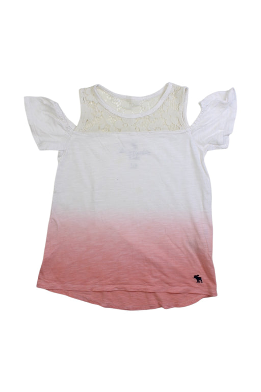 A Pink Sleeveless Tops from Abercrombie & Fitch in size 5T for girl. (Front View)