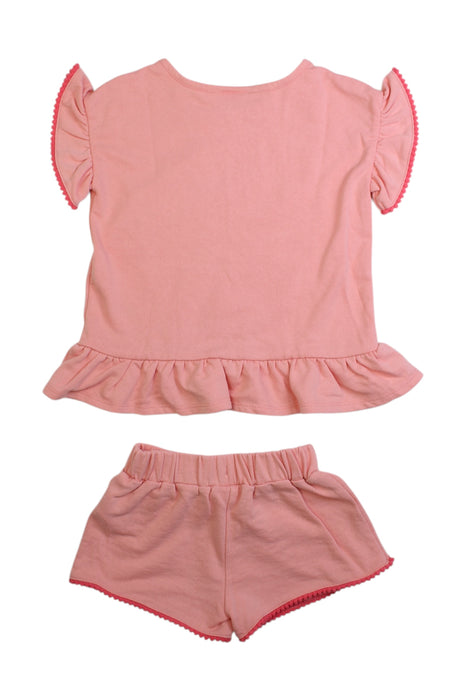 A Pink Short Sleeve Tops from Juicy Couture in size 5T for girl. (Back View)