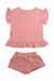A Pink Short Sleeve Tops from Juicy Couture in size 5T for girl. (Back View)
