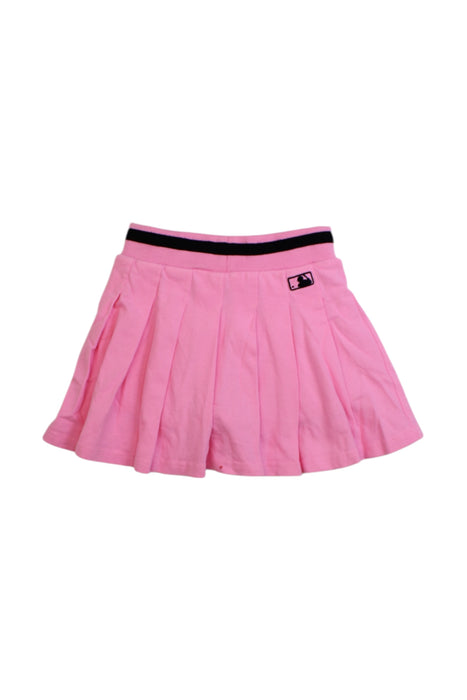 A Pink Short Skirts from MLB in size 4T for girl. (Back View)