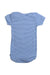 A Blue Sleeveless Bodysuits from Petit Bateau in size 3-6M for boy. (Back View)