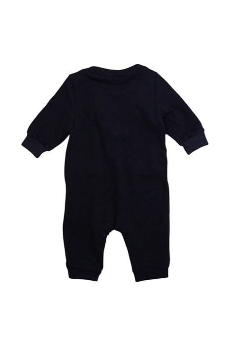 A Navy Long Sleeve Rompers from Nicholas & Bears in size 0-3M for boy. (Back View)