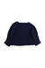 A Navy Cardigans from Janie & Jack in size 6-12M for girl. (Back View)