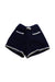 A Navy Shorts from Nicholas & Bears in size 12Y for girl. (Front View)