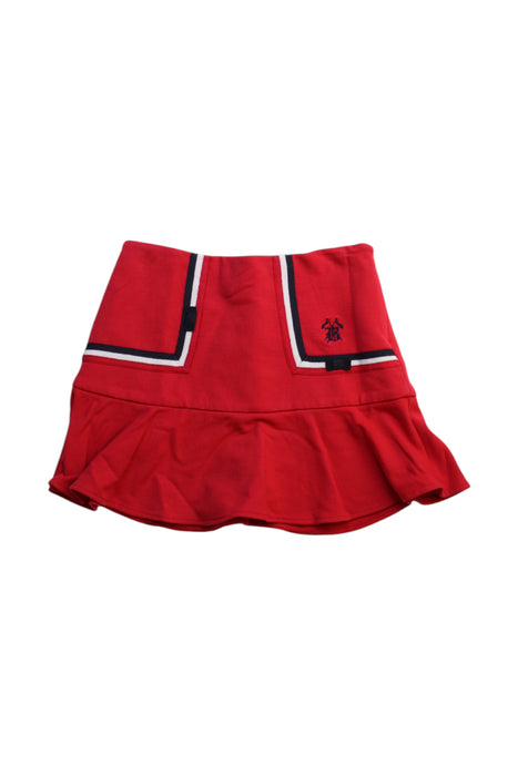 A Red Short Skirts from Nicholas & Bears in size 4T for girl. (Front View)