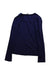 A Navy Long Sleeve Tops from I Pinco Pallino in size 8Y for girl. (Back View)