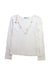 A White Long Sleeve Tops from I Pinco Pallino in size 10Y for girl. (Front View)