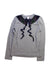 A Grey Long Sleeve Tops from I Pinco Pallino in size 8Y for girl. (Front View)