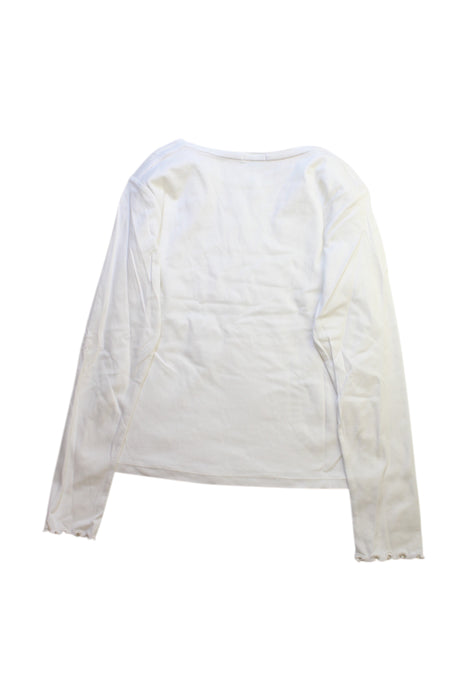 A White Long Sleeve Tops from Tocca in size 7Y for girl. (Back View)