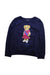 A Navy Crewneck Sweatshirts from Polo Ralph Lauren in size 10Y for girl. (Front View)