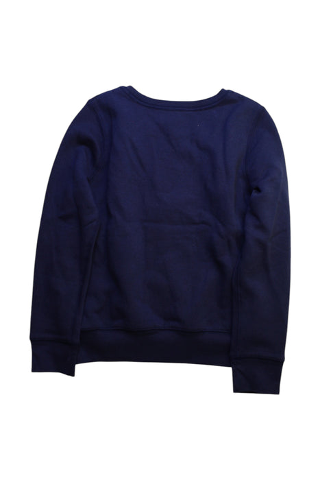 A Navy Crewneck Sweatshirts from Polo Ralph Lauren in size 10Y for girl. (Back View)