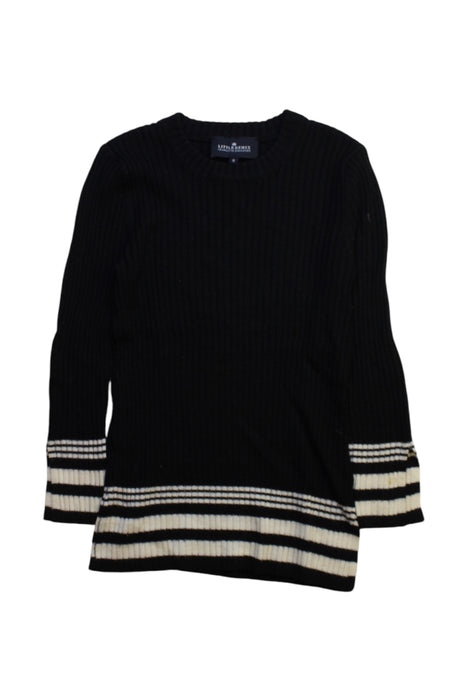 A Black Sweater Dresses from Little Remix in size 8Y for girl. (Front View)