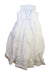 A White Sleeveless Dresses from Dorian Ho in size 4T for girl. (Front View)