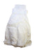 A White Sleeveless Dresses from Dorian Ho in size 4T for girl. (Back View)