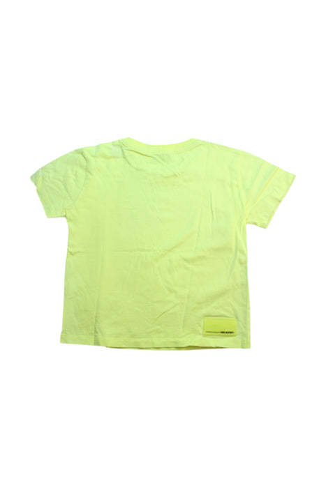 A Yellow Short Sleeve T Shirts from Neil Barrett Kids in size 6T for neutral. (Back View)