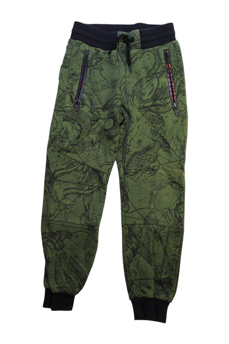 A Green Sweatpants from Givenchy in size 8Y for boy. (Front View)