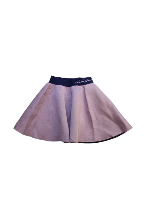 A Pink Short Skirts from MiMiSol in size 6T for girl. (Front View)