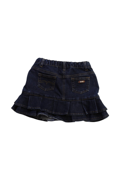 A Navy Short Skirts from Ferrari in size 6T for girl. (Back View)