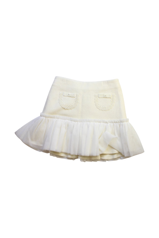 A White Tulle Skirts from Nicholas & Bears in size 10Y for girl. (Front View)