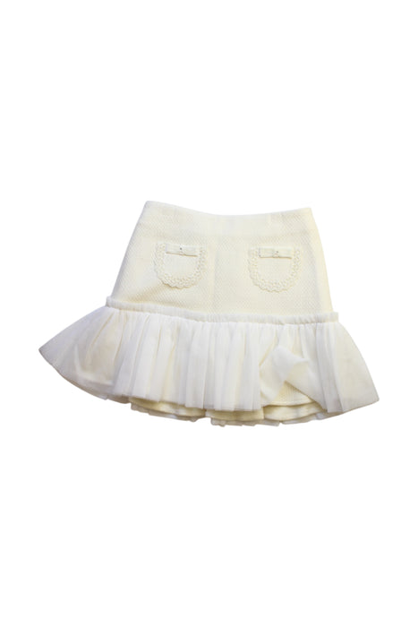 A White Tulle Skirts from Nicholas & Bears in size 10Y for girl. (Front View)