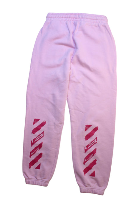 A Pink Sweatpants from Off-White in size 10Y for neutral. (Back View)
