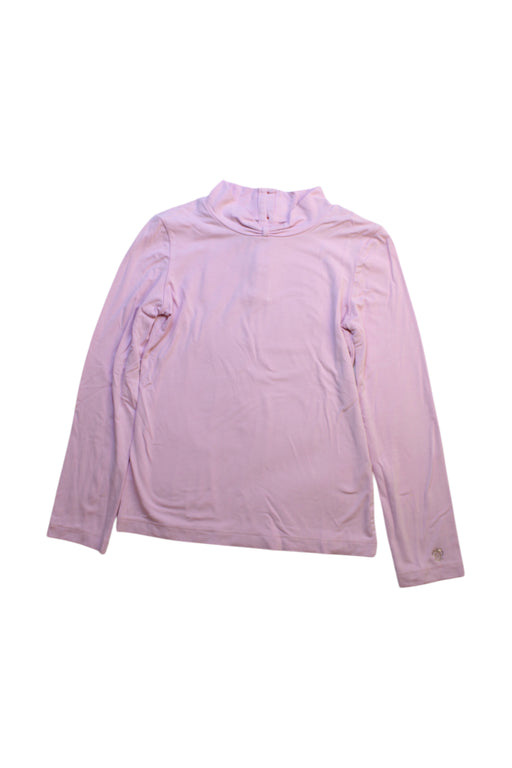 A Pink Long Sleeve Tops from I Pinco Pallino in size 8Y for girl. (Front View)