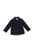 A Black Blazers from The Little White Company in size 12-18M for boy. (Front View)