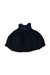 A Navy Sleeveless Dresses from Mayoral in size 3-6M for girl. (Back View)