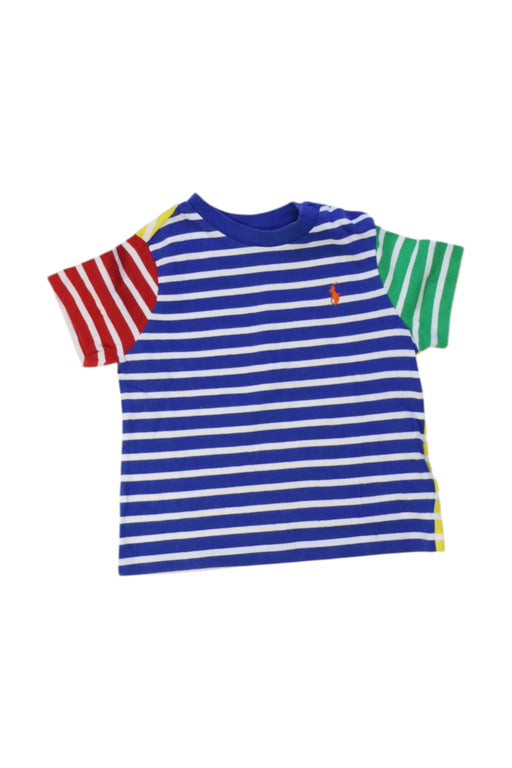 A Multicolour Short Sleeve T Shirts from Ralph Lauren in size 6-12M for boy. (Front View)
