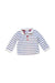 A Blue Long Sleeve Polos from The Little White Company in size 12-18M for boy. (Front View)
