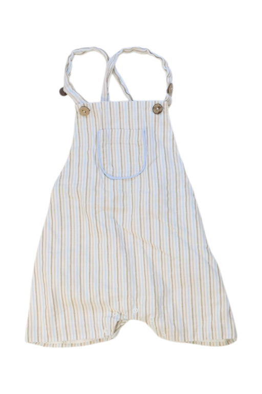 A Beige Overall Shorts from Pepa London in size 12-18M for boy. (Front View)
