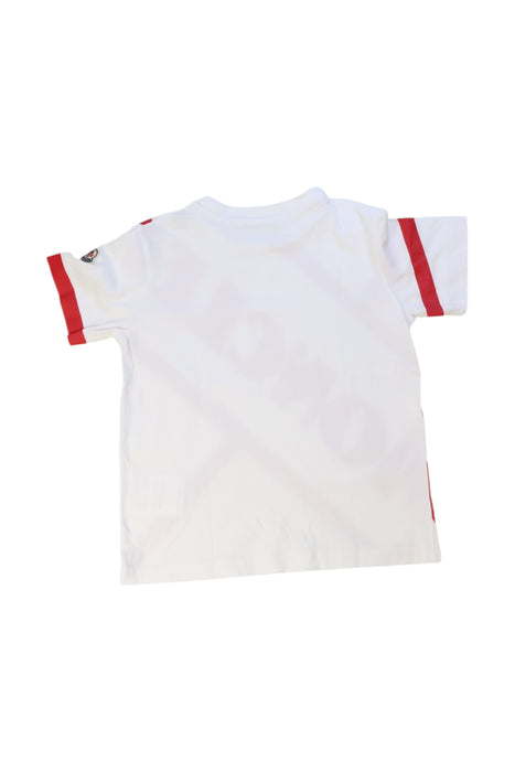 A White Short Sleeve T Shirts from Moncler in size 5T for neutral. (Back View)