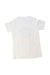 A White Short Sleeve T Shirts from Emporio Armani in size 6T for boy. (Back View)