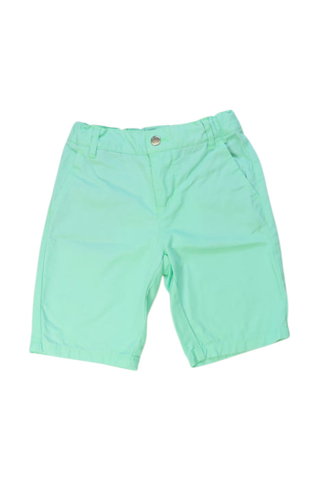 A Green Shorts from Jacadi in size 4T for boy. (Front View)