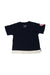 A Navy Short Sleeve T Shirts from Petit Main in size 4T for girl. (Back View)