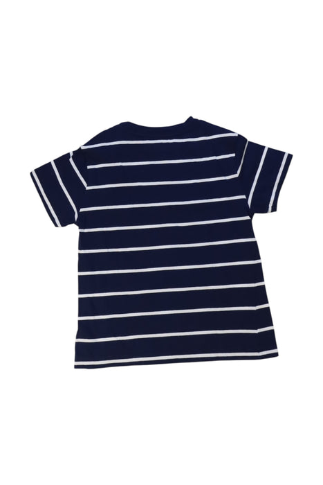 A Navy Short Sleeve T Shirts from Polo Ralph Lauren in size 4T for girl. (Back View)