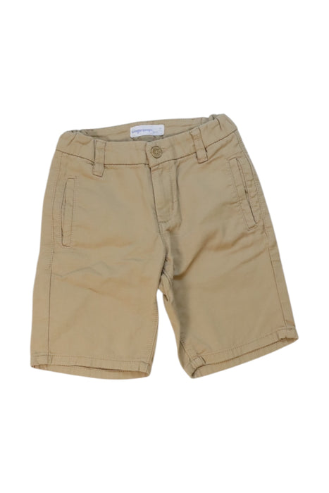 A Beige Shorts from Gingersnaps in size 4T for boy. (Front View)