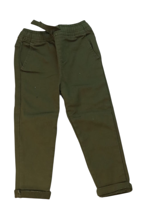A Green Casual Pants from Seed in size 3T for boy. (Front View)