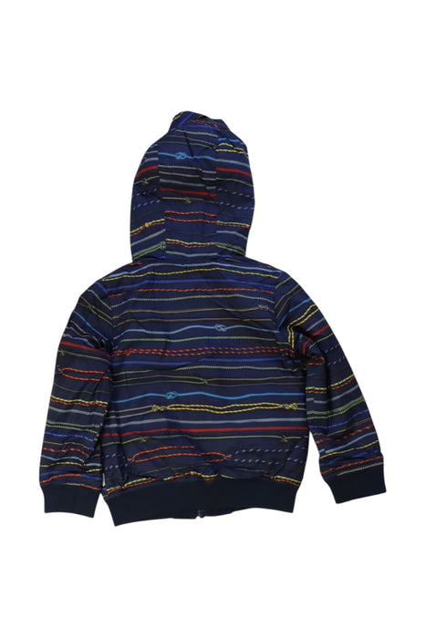 A Multicolour Zippered Sweatshirts from Paul Smith in size 5T for boy. (Back View)