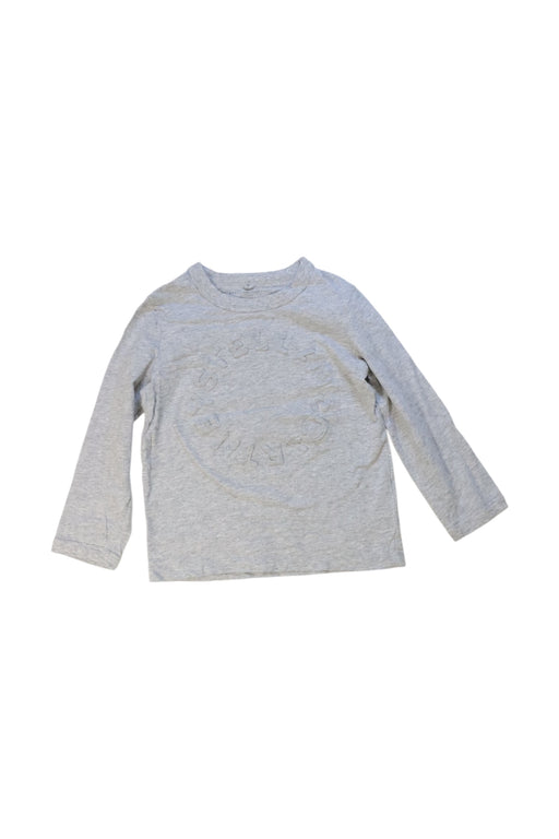 A Grey Long Sleeve T Shirts from Stella McCartney in size 5T for girl. (Front View)