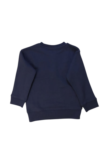 A Navy Crewneck Sweatshirts from BEAMS in size 4T for boy. (Back View)